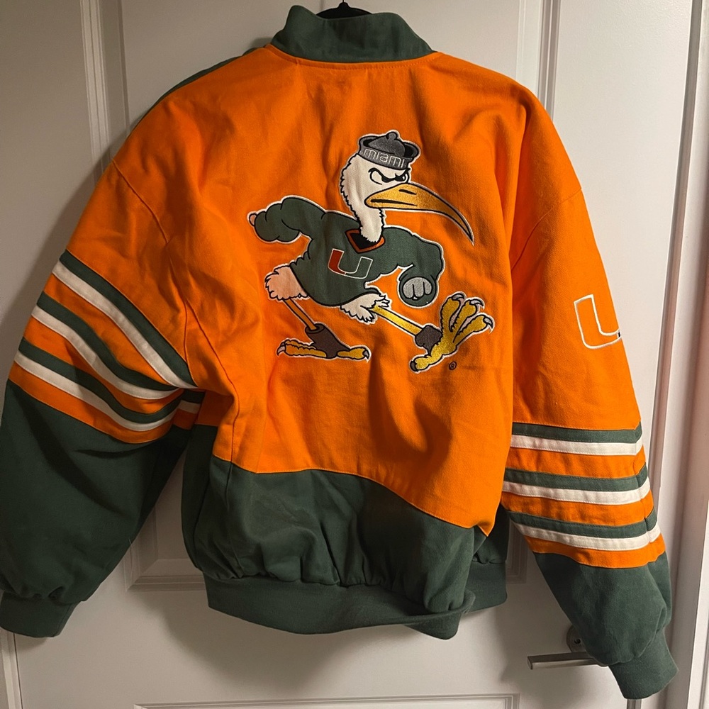 University of Miami Hurricanes Bomber Jacket